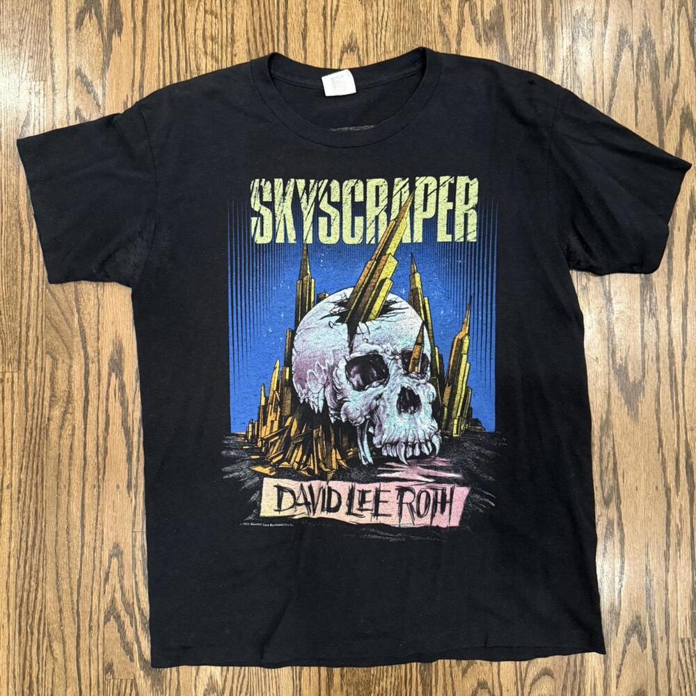 David Lee Roth Skyscraper Tour 1988 Shirt - L